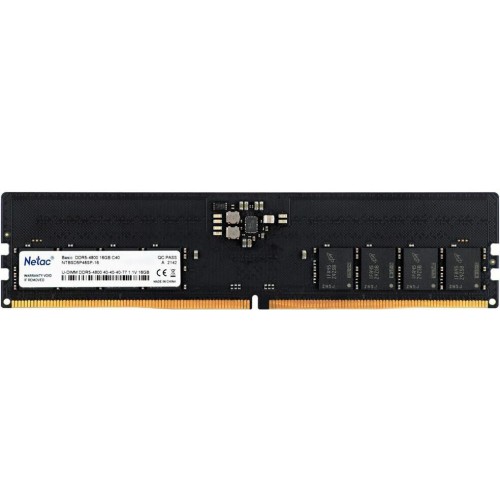 NETAC Модуль памяти DIMM 16GB DDR5-5600 NTBSD5P56SP-16 NETAC Модуль памяти DIMM 16GB DDR5-5600 NTBSD5P56SP-16