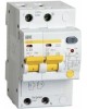 IEK Выключатель автом. дифф. тока MAD12-2-025-C-030 АД12М 25A тип C 4.5kA 30мА A 2П 230В 3мод белый (упак.:1шт)