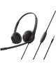 CREATIVE Наушники с микрофоном HS-230 черный 2м накладные оголовье (51EF1110AA000)