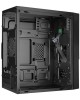 GINZZU Корпус MiniTower B410, mATX, 2xUSB 2.0, черный,без БП, без вентиляторов ( B410)