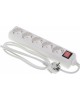 BURO Сетевой удлинитель BU-PS5.1/W 1.5м (5 розеток) белый (пакет ПЭ)