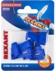 Ответвитеь REXANT (06-0427-A) Ответвитель питания 1.0-2.5 мм (ОВ-2/ЗПо-1 1,0-2,5) синий, в упак. 5 шт.