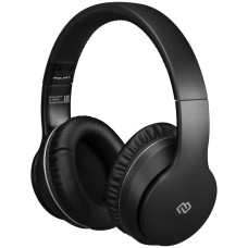 DIGMA Наушники BT-19 ANC, 3.5 мм/Bluetooth, накладные, черный [bt19]