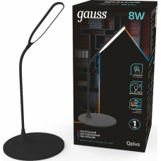 GAUSS Светильник GTL502 (GT5022) настольный на подставке черный 8Вт