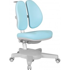 Кресло компьютерное CACTUS Кресло детское CS-CHR-3604BL голубой крестов. пластик серый