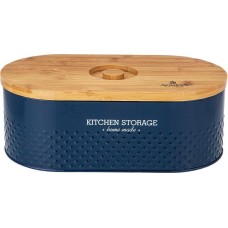 AGNESS ХЛЕБНИЦА 33,8Х18Х12СМ DARK BLUE 938-078