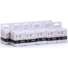 GAUSS Упаковка ламп LED GU5.3, спот, 5.5Вт, MR16, 10 шт. [13516]