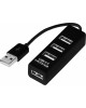 USB-хаб REXANT (18-4103) 4 порта, черный