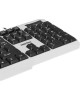 Клавиатура проводная SMARTBUY (SBK-333U-WK) ONE USB с подсветкой бело-черная