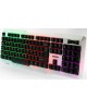 Клавиатура проводная SMARTBUY (SBK-333U-WK) ONE USB с подсветкой бело-черная