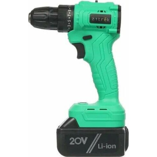 Дрель аккумуляторная бесщеточная ZITREK Greenpower 20 Pro (20В, Li-ion аккум. 2шт, ЗУ, кейс, бита) 063-4061 Дрель аккумуляторная бесщеточная ZITREK Greenpower 20 Pro (20В, Li-ion аккум. 2шт, ЗУ, кейс, бита) 063-4061