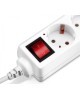 BURO Сетевой удлинитель BU-PS5.1/W 1.5м (5 розеток) белый (пакет ПЭ)