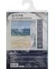 Штора САНАКС 06-06 Штора с рисунком, морской берег, матовая, в ванную комнату, с кольцами, PEVA, 180 х 180 см.