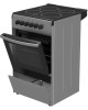 DARINA Плита Электрическая 1B EC 341 606 silver серебристый/черный стеклокерамика (без крышки)