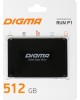 DIGMA Накопитель SSD SATA-III 512GB DGSR2512GP13T Run P1 2.5