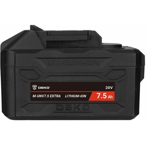 DEKO Батарея аккумуляторная UNV7.5 EXTRA 20В 7.5Ач Li-Ion (063-4499) DEKO Батарея аккумуляторная UNV7.5 EXTRA 20В 7.5Ач Li-Ion (063-4499)