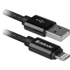 USB кабель DEFENDER (87808) ACH01-03T PRO USB2.0, AM-LightningM, 1.0 м