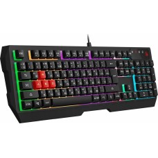 A4TECH Клавиатура Bloody B135N, USB, c подставкой для запястий, черный