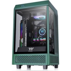 THERMALTAKE Корпус miniITX The Tower 100 Racing, Midi-Tower, без БП, зеленый [ca-1r3-00scwn-00]