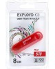 USB флэш-накопитель EXPLOYD 8GB-570-красный [EX-8GB-570-Red]