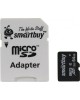 Карта памяти SMARTBUY (SB64GBSDCL10U3-01) MicroSDXC 64GB Class10 PRO (U3) 95/60 MB/S + адаптер