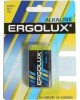 Элементы питания ERGOLUX (11753) 6LR61 Alkaline BL-1