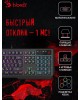 A4TECH Клавиатура Bloody B135N черный USB Multimedia for gamer LED (подставка для запястий) (B135N)