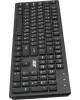 ACER Клавиатура OKW020 черный USB slim Multimedia (ZL.KBDEE.001)