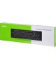 ACER Клавиатура OKW020 черный USB slim Multimedia (ZL.KBDEE.001)