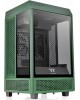 THERMALTAKE Корпус miniITX The Tower 100 Racing, Midi-Tower, без БП, зеленый [ca-1r3-00scwn-00]