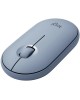 LOGITECH Мышь беспроводная Pebble M350 Misty Blue (USB/BT, оптическая, 1000dpi, 2but) (910-006655)