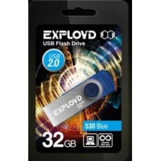 USB флэш-накопитель EXPLOYD 32GB 530 синий [EX032GB530-Bl]