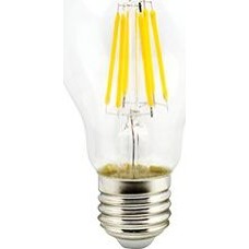 Лампа ECOLA N7LW10ELC 10,0W ФИЛАМЕНТ A60 220-240V E27 2700K 360° прозр. нитевидная (RA 80, 100 LM)