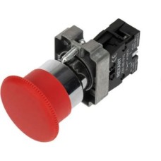 REXANT (36-5543) XB2 КНОПКА-BS ГРИБОК NC, КРАСНАЯ