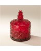 LEFARD ЕМКОСТЬ ДЛЯ ХРАНЕНИЯ CELEBRATION RED 9*9*12,5 СМ 355-355