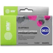 CACTUS Картридж струйный CS-EPT0823 T0823 пурпурный (13.8мл) для Epson Stylus Photo R270/290/RX590