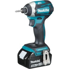 MAKITA Ударный шуруповерт DTD154RFE, 3Ач, с двумя аккумуляторами