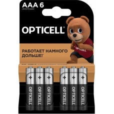 OPTICELL AAA Батарейка Basic LR03, 6 шт