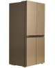 Холодильник CENTEK CT-1756 BEIGE GLASS TOTAL