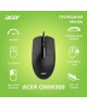 ACER Мышь OMW300 черный оптическая (1200dpi) USB (3but)
