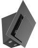 LEX Вытяжка каминная Mira G 600 BLACK черный управление: кнопочное (1 мотор)