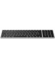 SATECHI Клавиатура беспроводная Slim X2 Bluetooth Keyboard - русская раскладка. Цвет: серый космос