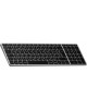 SATECHI Клавиатура беспроводная Slim X2 Bluetooth Keyboard - русская раскладка. Цвет: серый космос