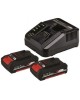 EINHELL Дрель-шуруповерт PXC TE-CD 18/40-1 Li, 1.5Ач, с двумя аккумуляторами [4513939]