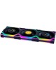 LIAN-LI Вентилятор для корпуса Uni Fan SL Wireless 120 LCD ARGB 120х124.5x28 черный 4-pin 29.5дБ (упак.:3шт) (G99.12SLLCD1W3B.R0) Ret