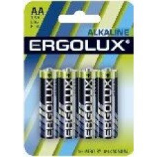 Элементы питания ERGOLUX (11748) LR6 Alkaline BL-4
