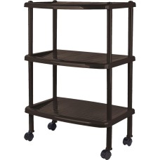 Этажерка KEEPLEX KL281312011 Этажерка для обуви Regular трехсекционная 50х31х11,5см темный каштан