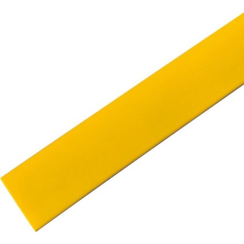 REXANT Трубка термоусаживаемая ТУТ нг 19,0/9,5мм, желтая, упаковка 10 шт. по 1м