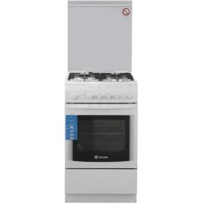 DE LUXE Газовая плита 506040.11г(кр)чр белый