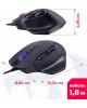 Проводная игровая мышь REDRAGON (71164) Bullseye RGB, 12400 DPI, 8 кнопок